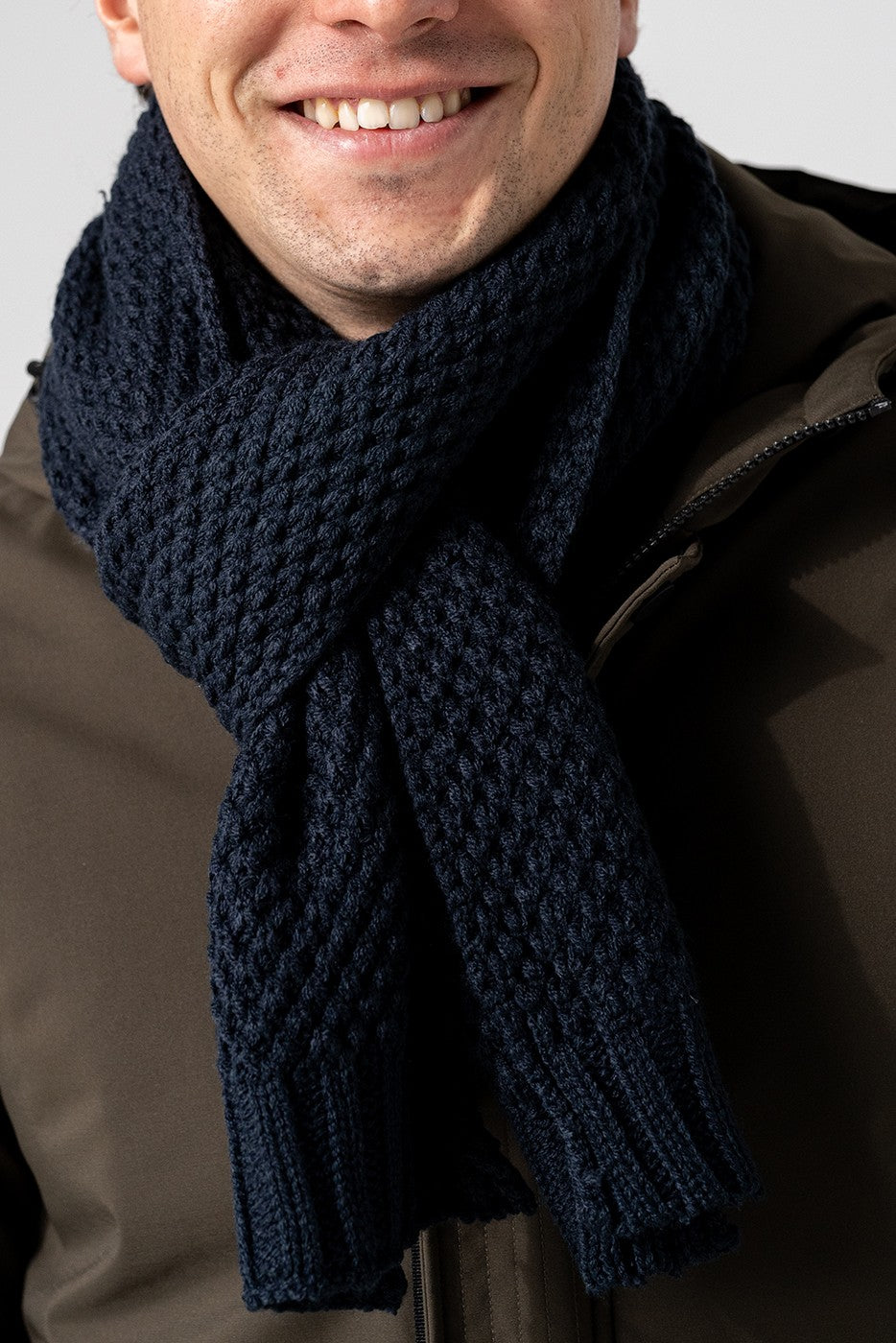 Bufanda punto marino