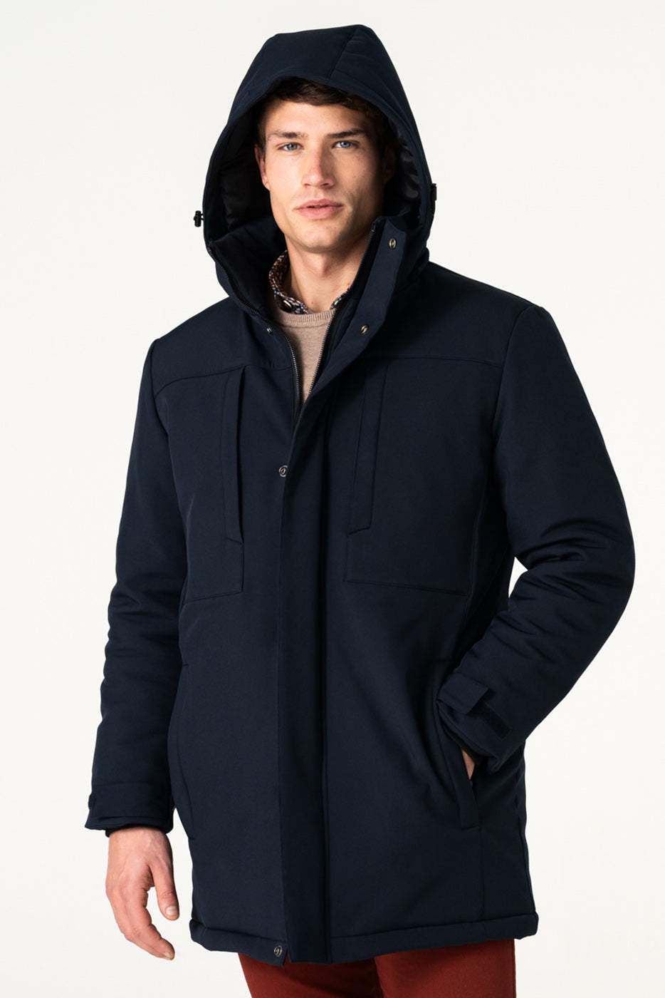 Parka hombre en color negro